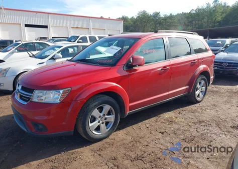 2012 Dodge Journey Sxt из США, поврежденный, VIN 3C4PDCBG3CT231822